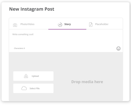 Click on Stories button in the Sharelov UI